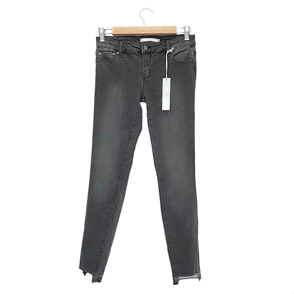 Tractr Jeans Girl’s Size 14 Gray Skinny Raw Edge Hem Children’s Denim New NWT